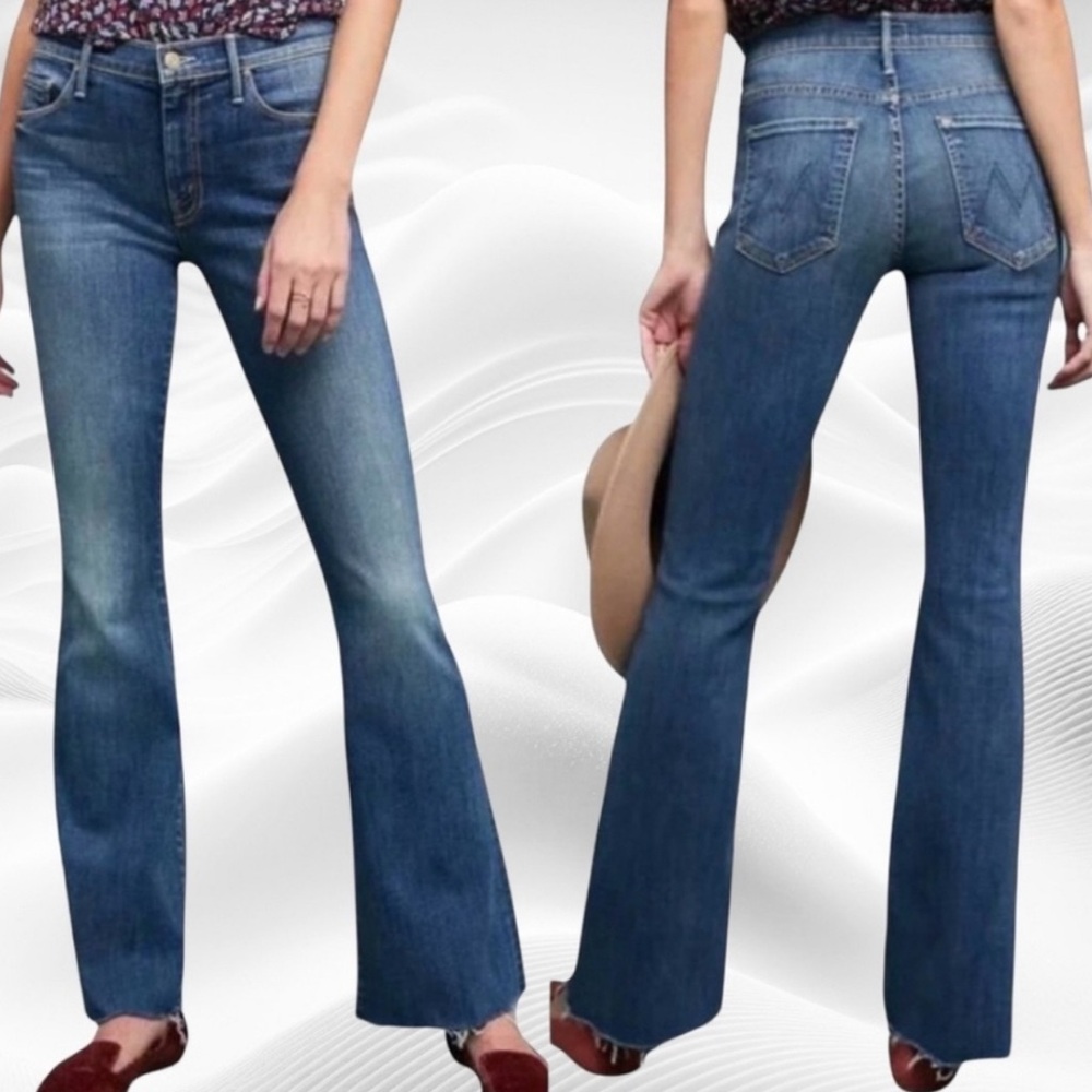 MOTHER The Weekender Fray Not Rough Enough Jeans Size 29